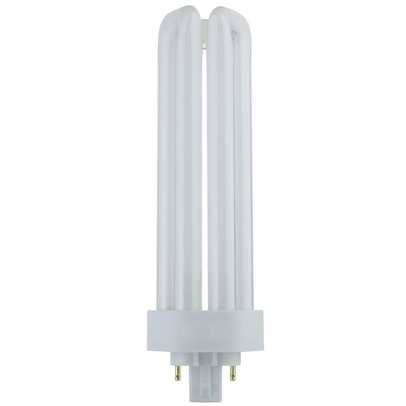 Circle - (10 Pack PLT-42W 4 Pin GX24Q-4-42 Watt Triple Tube, Compact Fluorescent Light Bulb (3000K - Warm White) - Image 2